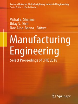 cover image of Manufacturing Engineering